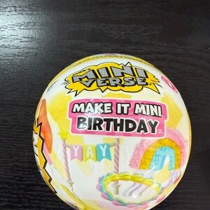 Make It Mini Birthday Mini Verse - Box of 12